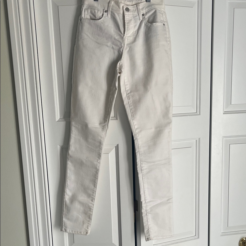 Old Navy Women's Curvy Skinny Jeans - White